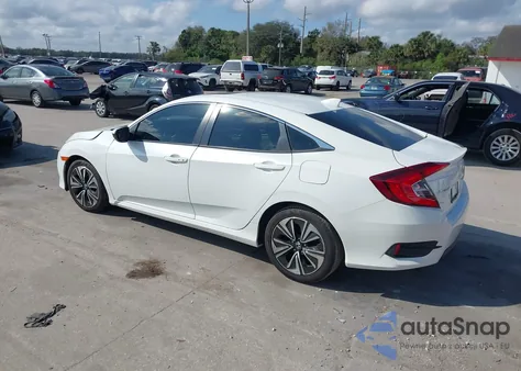 2018 Honda Civic Ex-L из США, поврежденный, VIN 2HGFC1F73JH645364